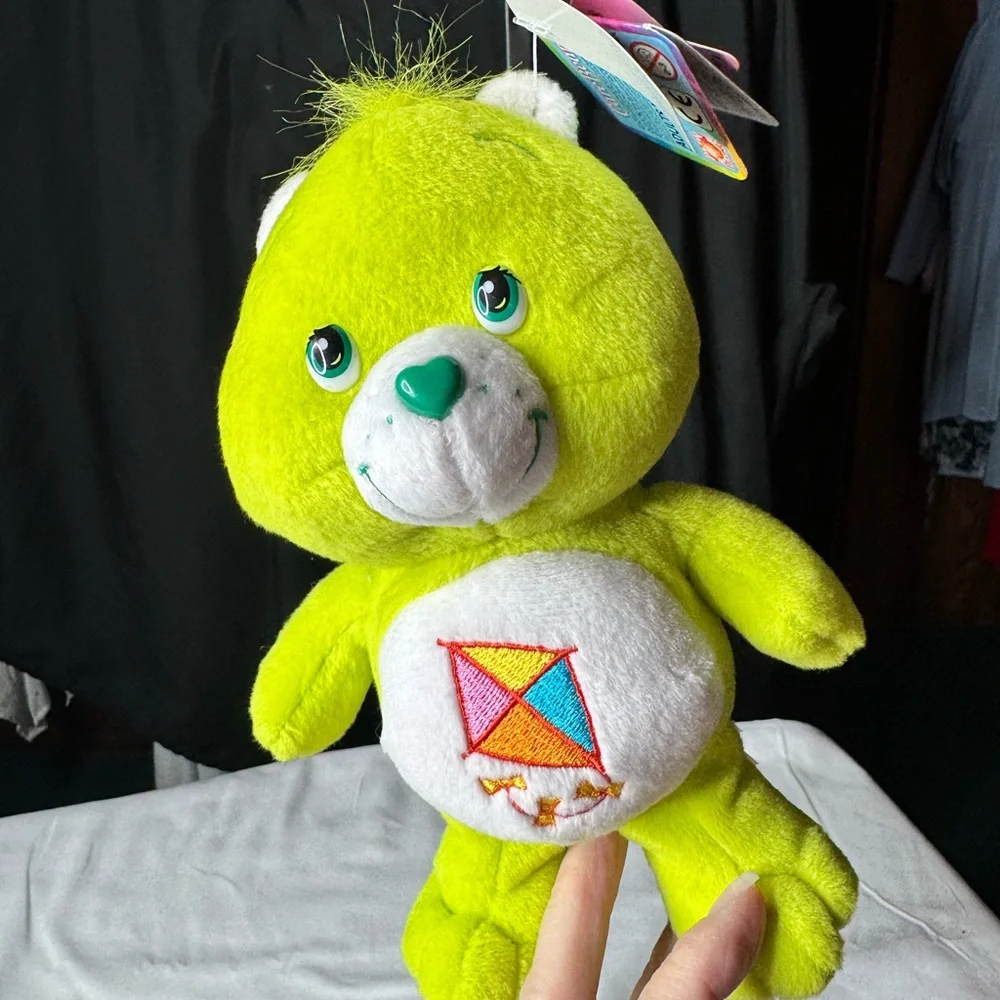 Care Bears Do Your Best Bear  NWT Collector’s Edition Series 1 Green Kite Toy
